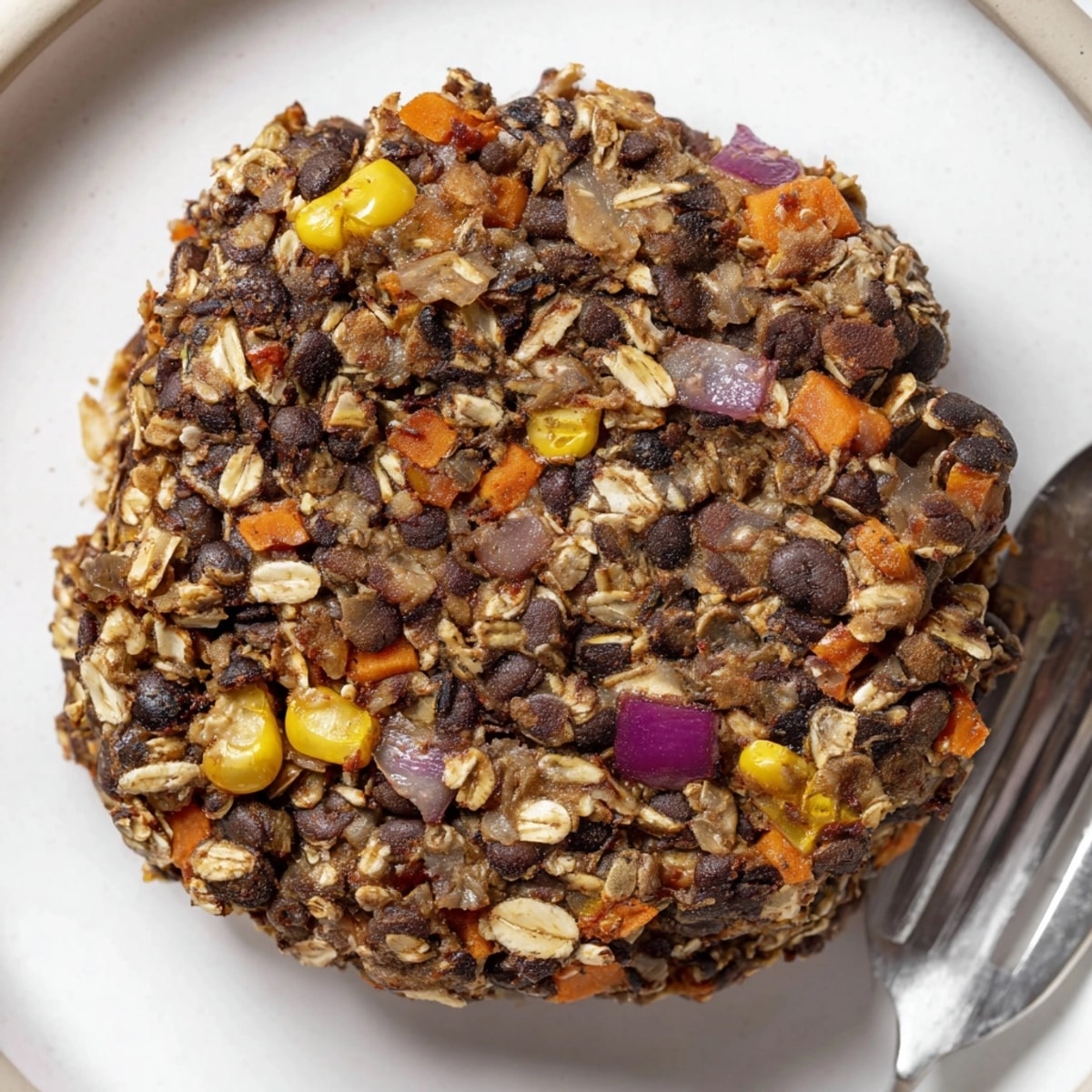 Close-up of perfectly browned Veggie Burger Patties sizzling in a pan, ready to serve.