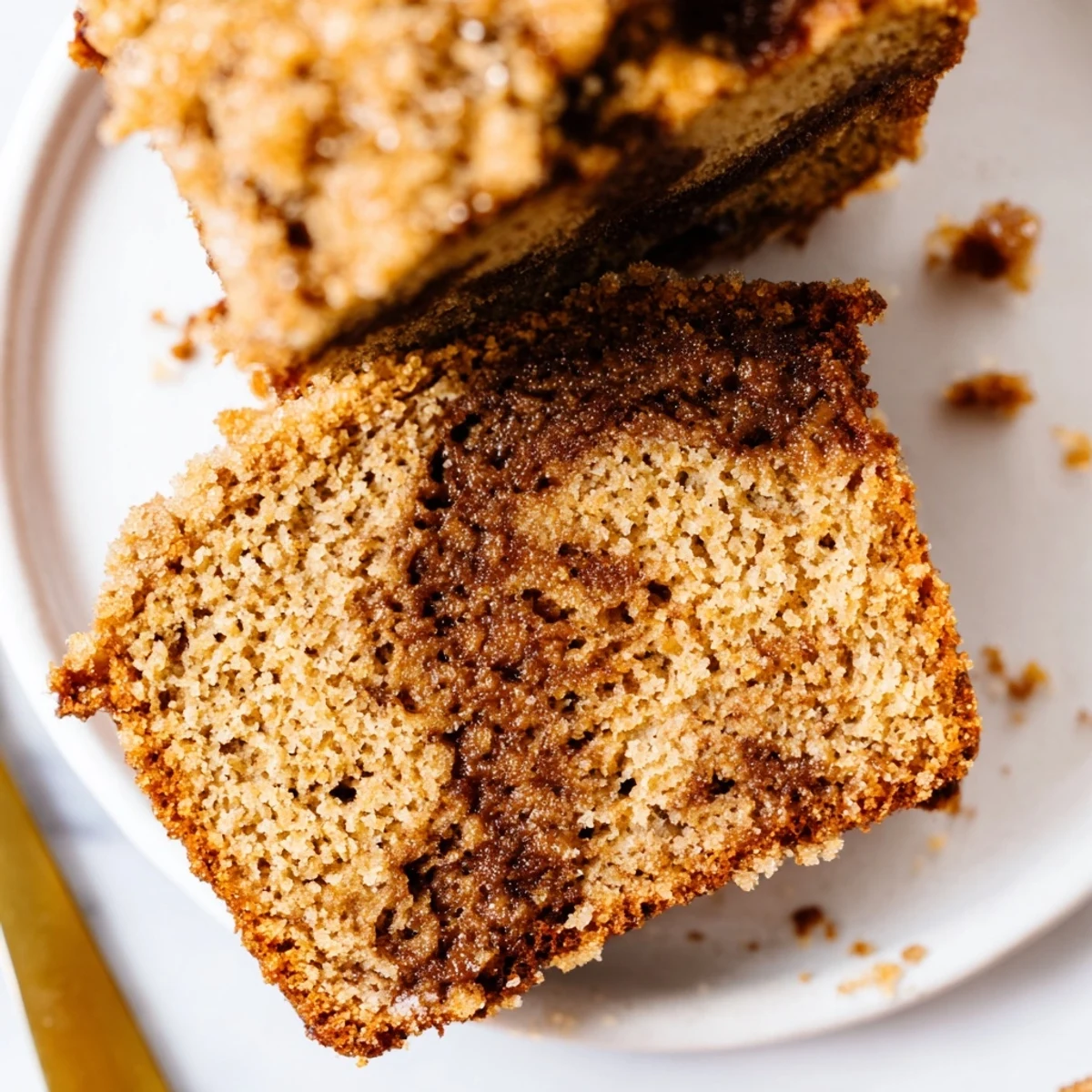 Deliciously moist Chai Spice Muffin Loaf, perfect treat for breakfast or snack.