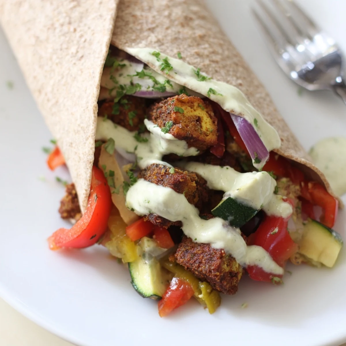 Vegan Viral Recipe Re-make features roasted tofu with vibrant seasonal vegetables.  