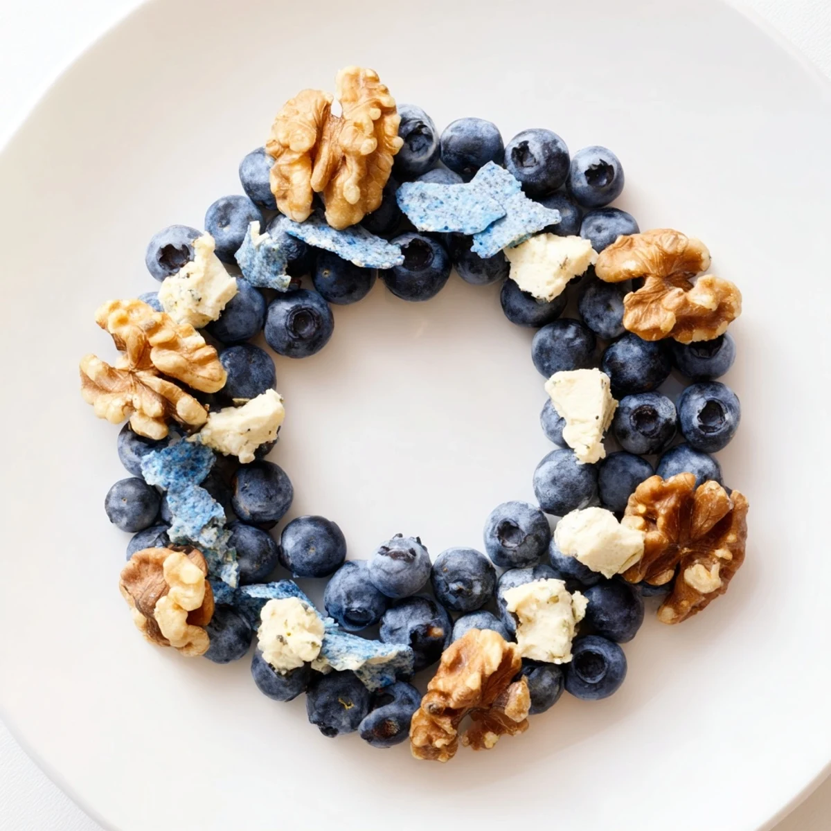 The Olympic Rings Interlock platter: a vibrant appetizer filled with colorful, fresh ingredients, ready to eat!