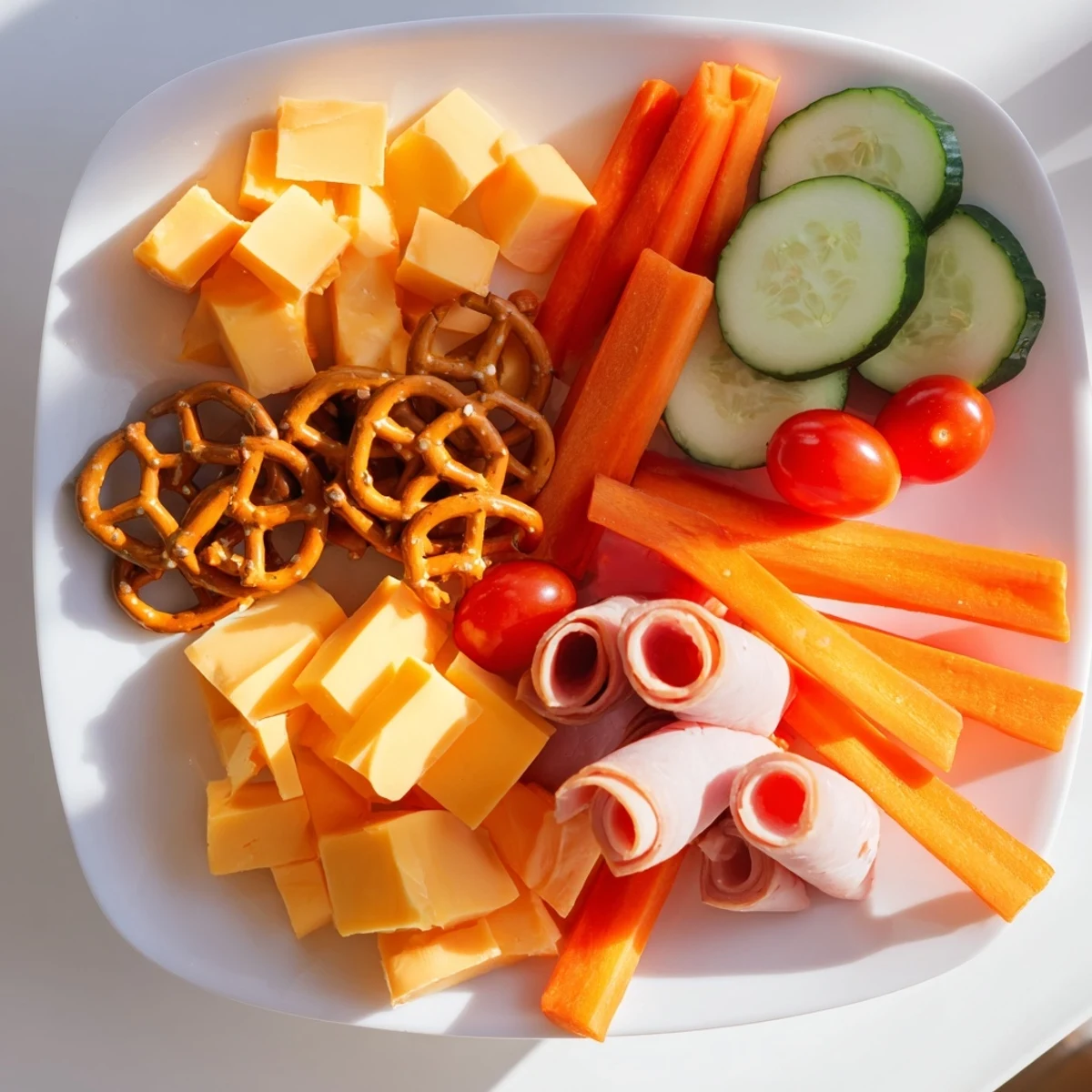 A delicious spread showcasing the Renard Rusé Snack Assortment, perfect for a party appetizer.