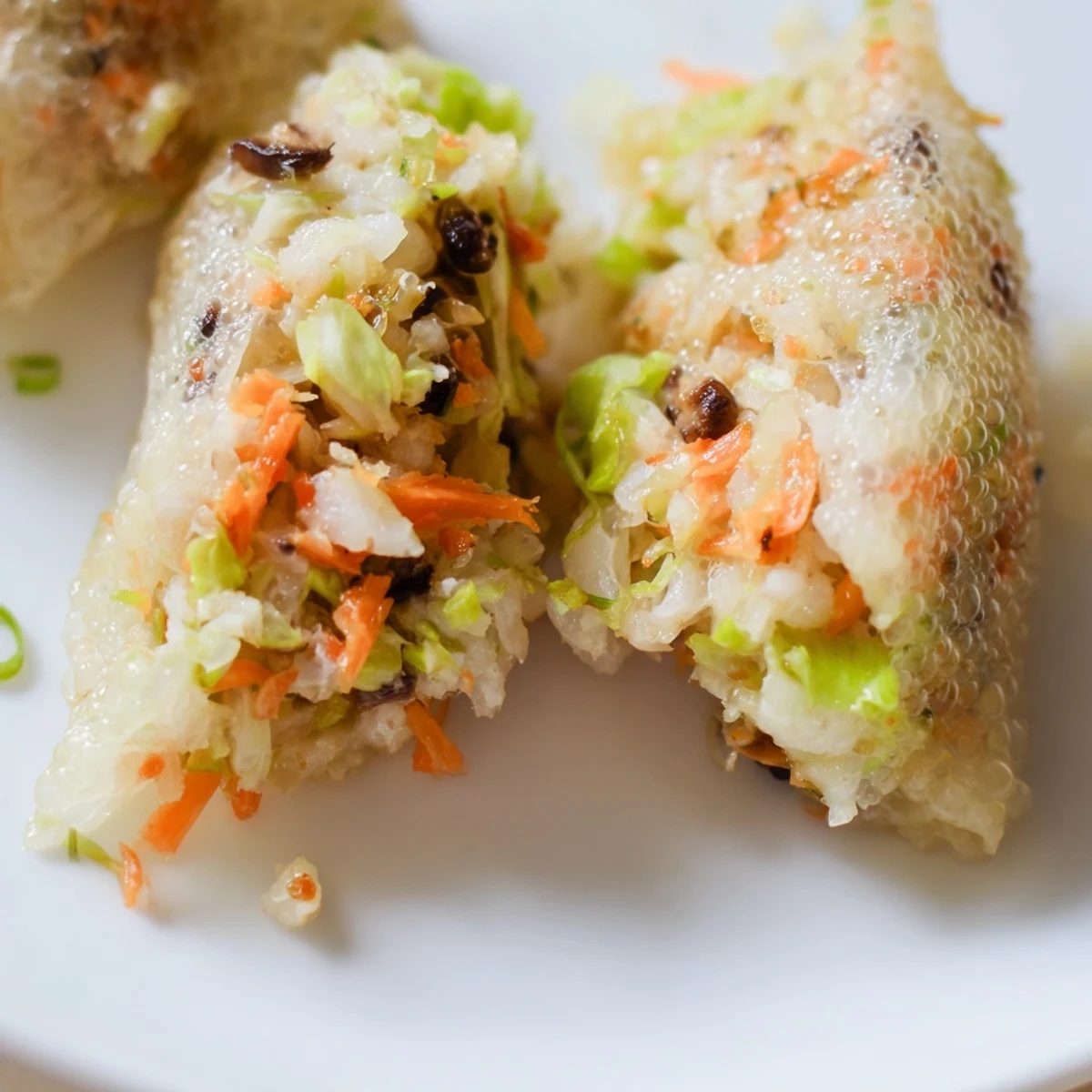 Crispy Rice Paper Dumplings