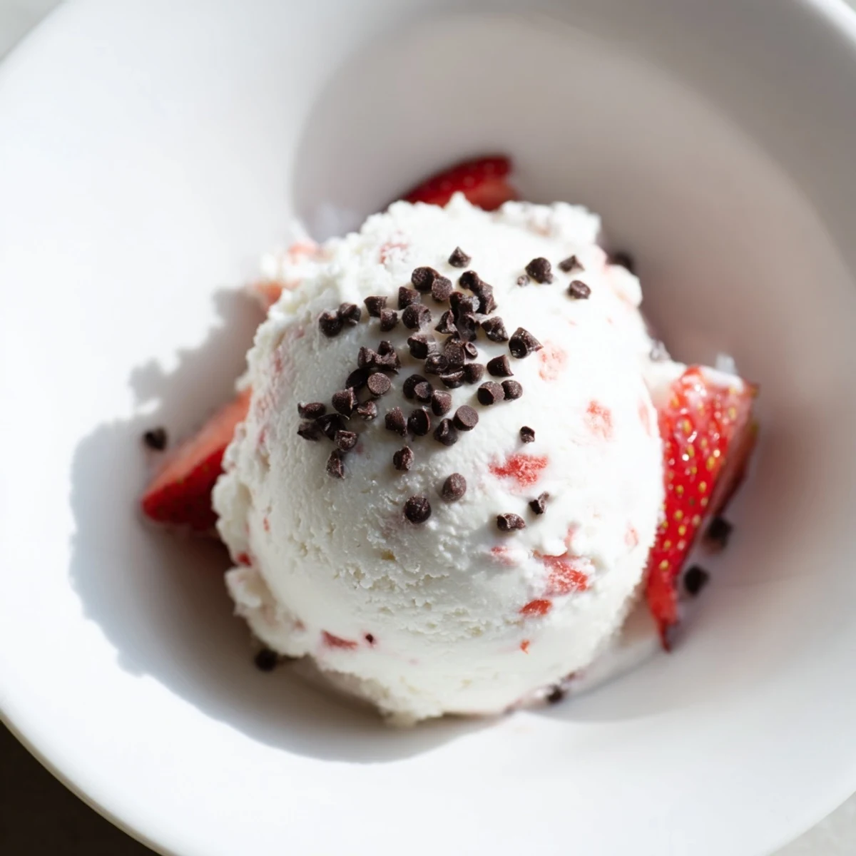 This fluffy cottage cheese ice cream is perfect: smooth, sweet, and ready for your favorite mix-ins!