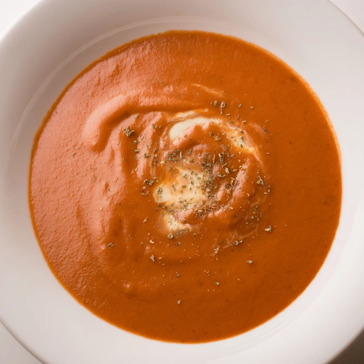 Quickly made Instant Creamy Marinara Hack, this image shows a pot of bubbling tomato sauce, ready for serving.