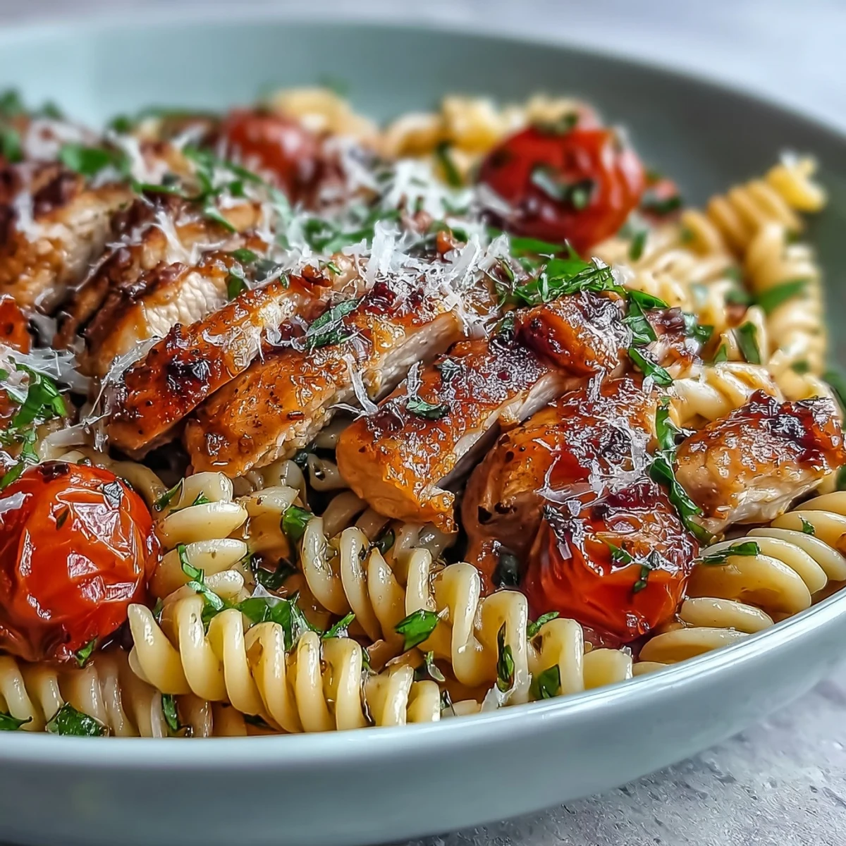 Bruschetta Chicken Pasta
