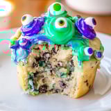 Cream Soda Monster Cake Muffins