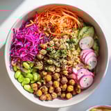 Enjoy a delicious ASMR Crunch Snack Bowl bursting with texture and flavor contrasts.  