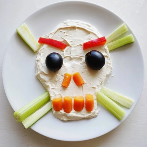 Skull & Bones Spooky Spread arranged as a festive Halloween appetizer for a spooky party display.