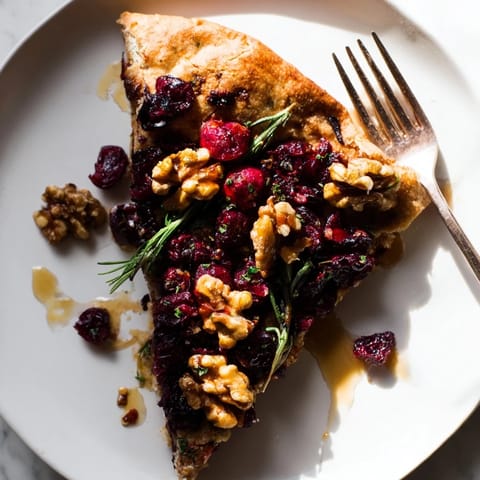 Cranberry Walnut Flatbread