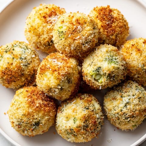 Cheddar Broccoli Rice Balls