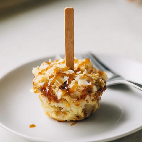 Maple Bourbon Apple Cheddar Muffin