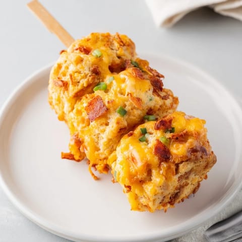 Flamin Hot Spicy Cheddar Biscuits