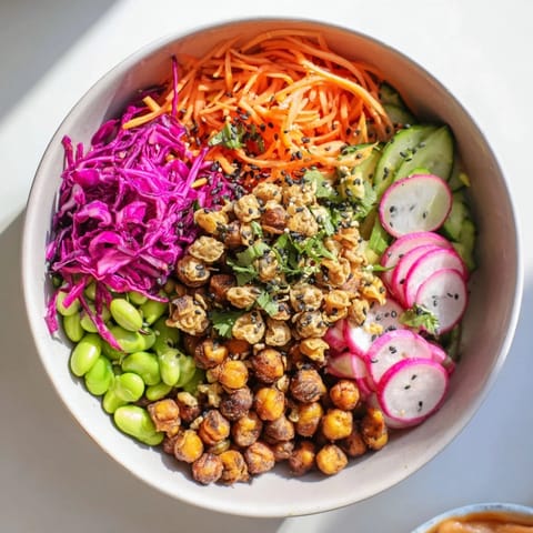 Enjoy a delicious ASMR Crunch Snack Bowl bursting with texture and flavor contrasts.  