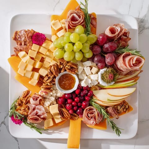 Maple Leaf Grazing Tray