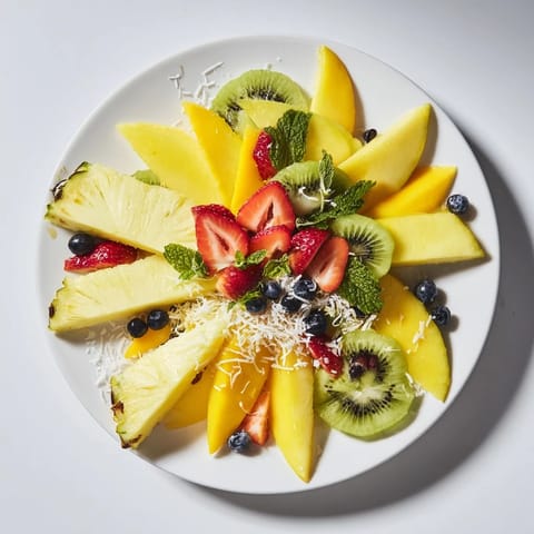 Tropical Pineapple Fruit Platter