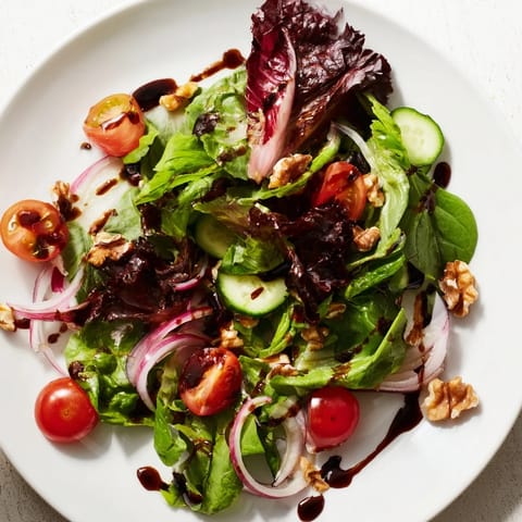 Quick Balsamic Vinegar Salad