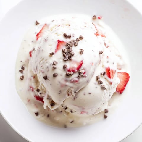 Enjoy a spoonful of creamy cottage cheese ice cream, a delicious, easy dessert made in a blender.