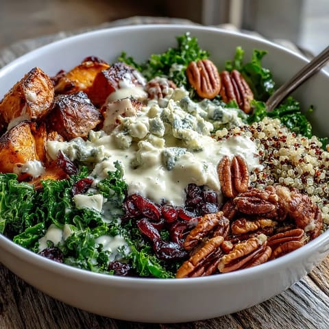 Harvest Kale Quinoa Bowl