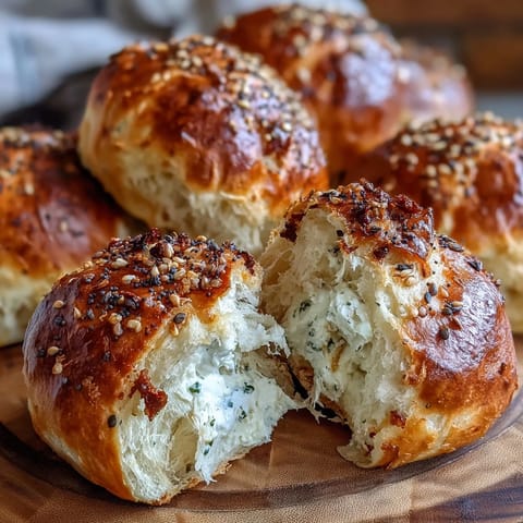 Golden homemade German bread rolls, showcasing a crisp crust and soft interior.