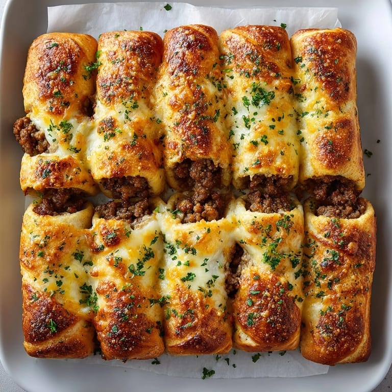 Cheesy Taco Sticks on a platter, brushed with garlic butter and served with salsa for dipping.