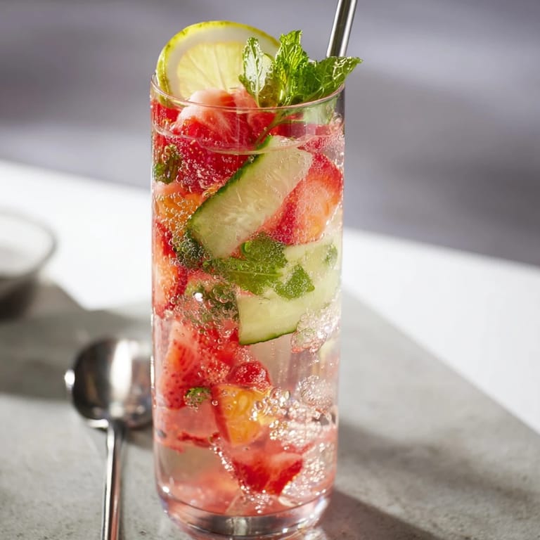 Crisp cucumber and vibrant herbs create refreshing Water-Based Mocktails, ideal for warm days.
