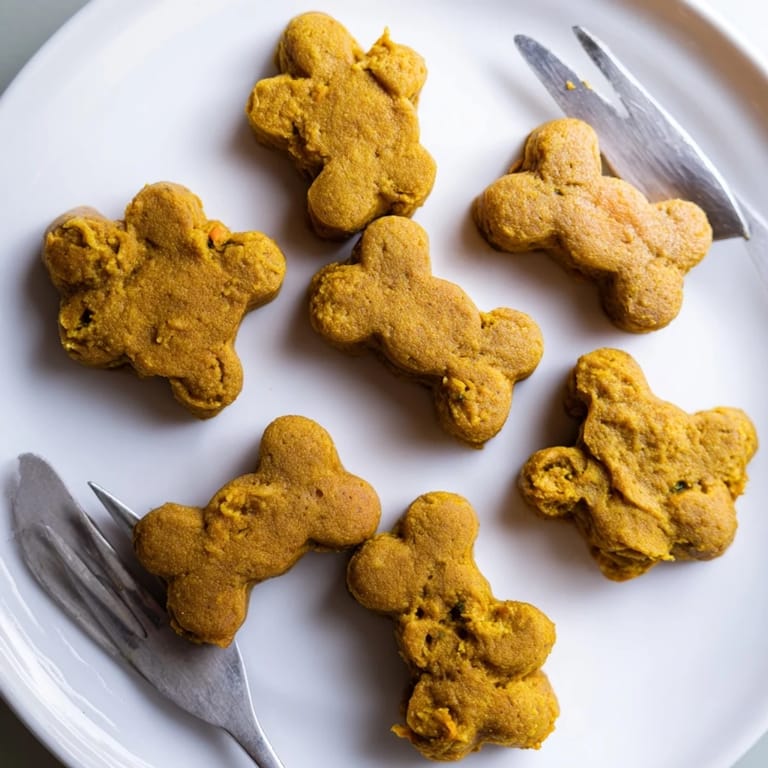 These adorable Friendly Dog Paw Treats, fresh from the oven, offer a healthy and tasty reward.