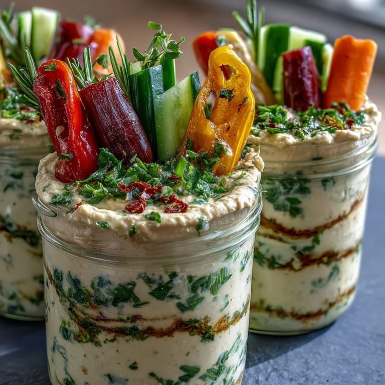Vibrant Field Trip Snack Cups with fresh vegetables and hummus—a protein-packed, gluten-free treat for busy days.