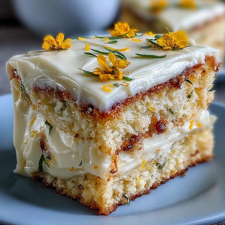 Deliciously zesty Baby Shower Lemon Sunshine Cake, perfect for celebration.