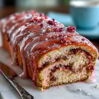 A beautiful layer cake with pink ombre buttercream and edible flowers, perfect for celebrating Mothers Day.