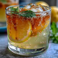 Sparkling Fermented Lemonade with a light fizz and tangy sweetness in a clear glass pitcher.