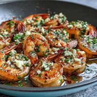 Garlic Shrimp Simplified: golden shrimp in fragrant garlic butter, a weeknight delight.